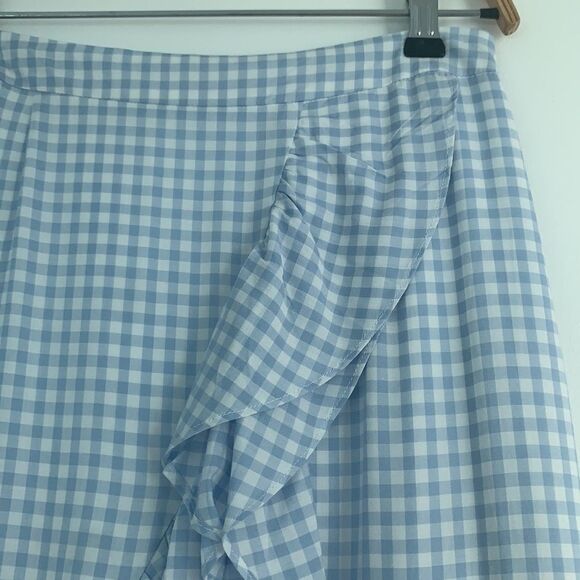 NWT BB DAKOTA GINGHAM SKIRT - Picture 4 of 5